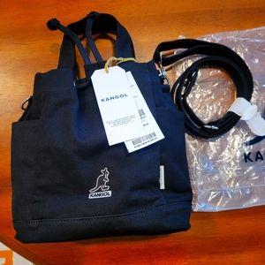 KANGOL Sally Canvas Bucket bag